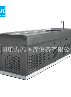 负压双排风尸体解剖台 大动物升降解剖台 太平间殡仪不锈钢洗尸台