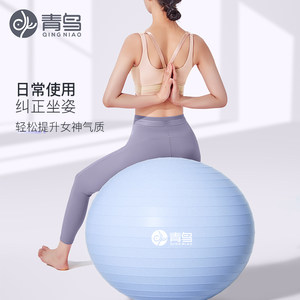 青鸟瑜伽球成人专用健身球大龙球儿童感统训练孕妇专用助产按摩球