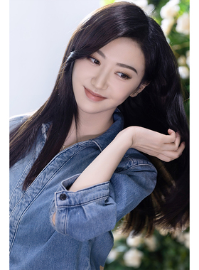 景甜海报贴画纸美女明星景甜写真古装司藤剧照宿舍墙贴装饰画图片