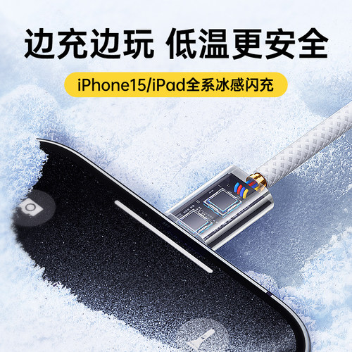 适用苹果iPhone15数据线15pro充电器线手机15promax快充15plus双c-图2