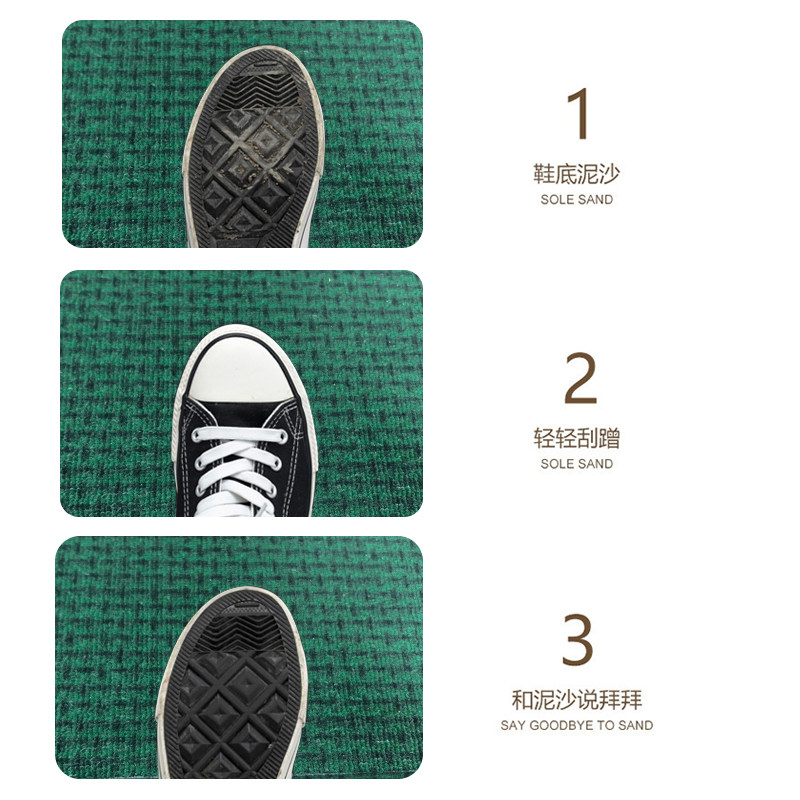 高级法式绿色入户门地垫客厅整铺地毯门垫进门耐脏吸水脚垫子定制,淘宝优惠券,粉丝福利购,淘宝优惠卷