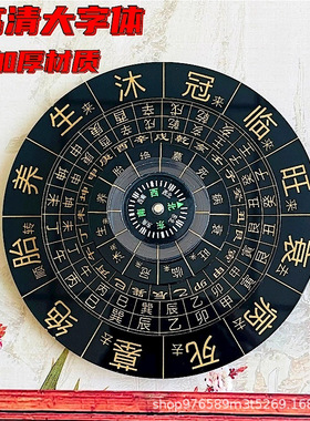 深圳三合水法盘十二杨公