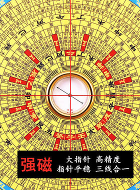 正品崇道堂罗盘10寸24层