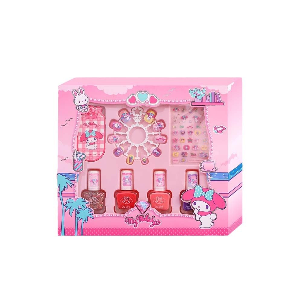 三丽鸥正版指甲油 女孩过家家玩具美乐蒂美甲礼物少儿指甲油套装,淘宝优惠券,粉丝福利购,淘宝优惠卷
