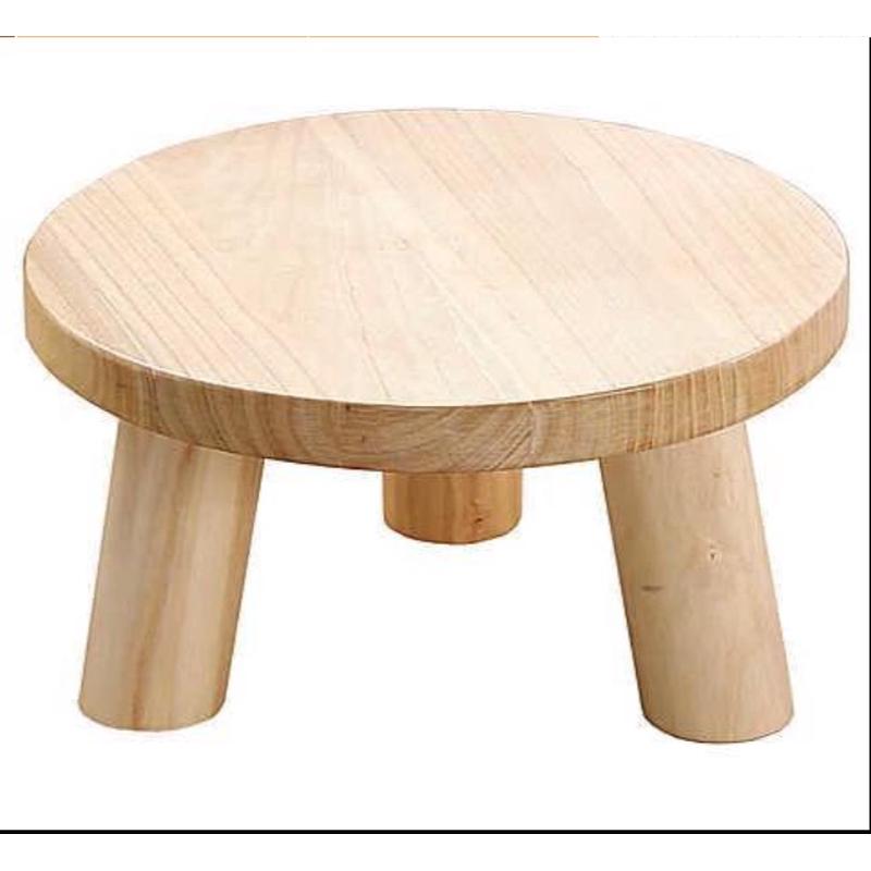 日式飘窗桌子小茶几实木榻榻米小桌子简约炕桌家用小圆桌坐地
