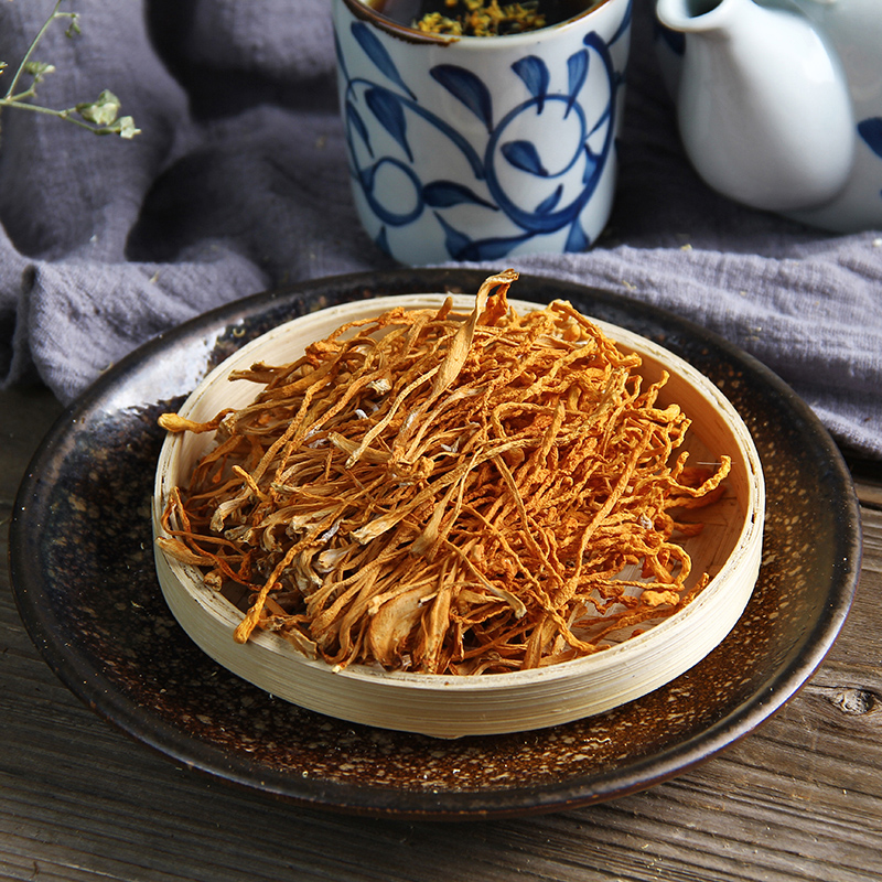 鲜珥家虫草花干货金菇煲汤食材精选新鲜孢子头炖菇菌材料冬夏汤底