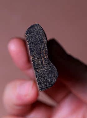 越南惠安系小奇楠 金三角沉香素牌吊坠挂件保真文玩男女款吊坠