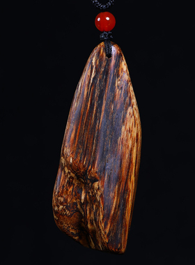 九分沉正区达拉干老料沉香素牌挂件吊坠清凉乳香文玩沉香吊坠