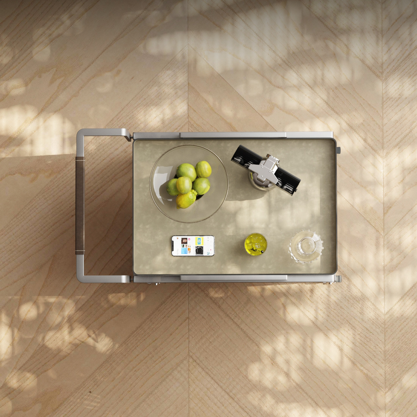 意式极简马鞍皮边几带轮轻奢高级感客厅家用沙发侧边小茶几置物架,淘宝优惠券,粉丝福利购,淘宝优惠卷