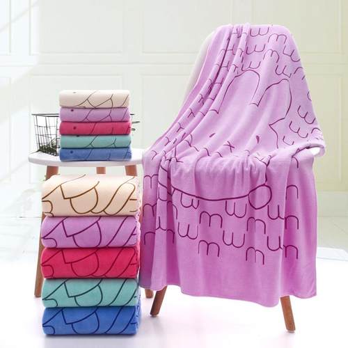 3PCS Shower Towels Bath Towel Men Women Towels Bathing Hotel - 图2