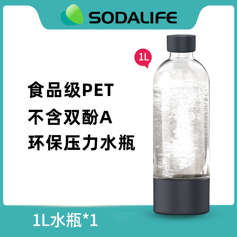 SODALIFE 苏打生活 螺旋口卡口水瓶气泡水机专用水瓶食品级材质 - 图2