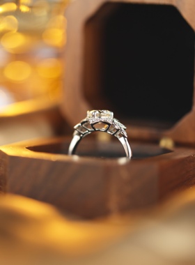 原创设计钻戒艺升缘珠宝古风女士