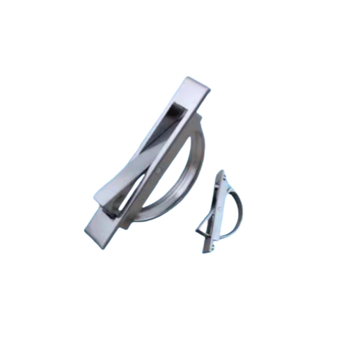 方形拉手XAC22/23/24/21-L75/L100榻榻米L115 L125旋转拉手L150 - 图0