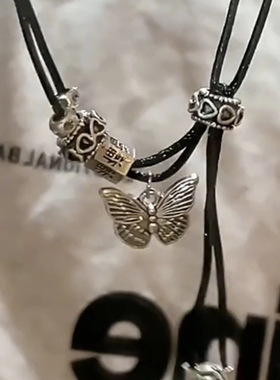 新中式红绳蝴蝶手链女202