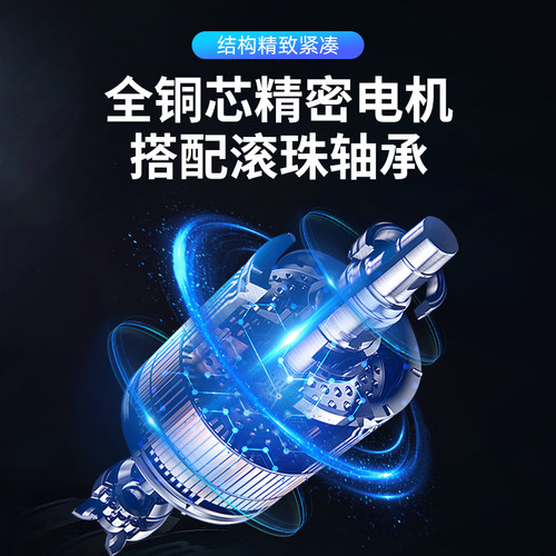 西蒙管道风机强力家用卫生间静音厨房排气扇商用酒店干湿分离超薄 - 图3