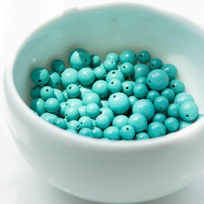 天然绿松石双子圆珠对珠高瓷丫角山果冻料散珠手串diy配珠配饰,淘宝优惠券,粉丝福利购,淘宝优惠卷