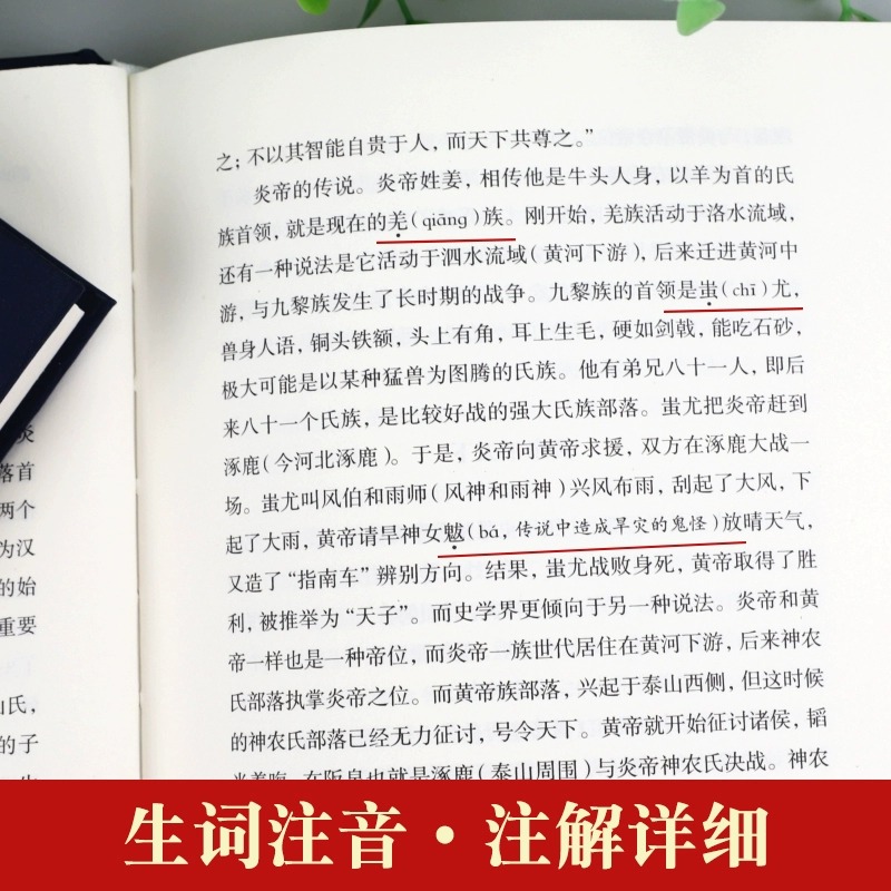 【完整无删减】中华上下五千年全套原著正版完整版 中国历史类书籍原版 史记全册正版书籍青少年版初中生小学生版中国通史资治通鉴 - 图3