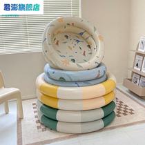 Thickened Home Use Marine Polo Pool Children Indoor Inflatable Swimming Pool Baby Baby Bath Tub Small Fold