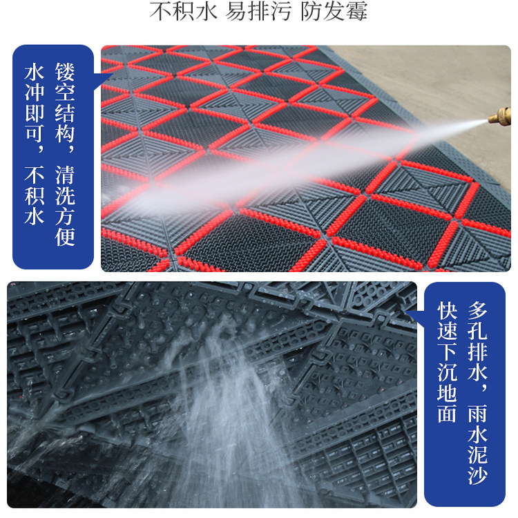 商用门口地垫进门脚垫家用入户门地垫户外室外防滑垫门外除尘垫子