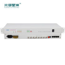 Light Mixing Chau GYXZ-MST120B4E1PDH optical transceiver optical fiber optic transfer 4-way E1 connector 4-way network port single fiber