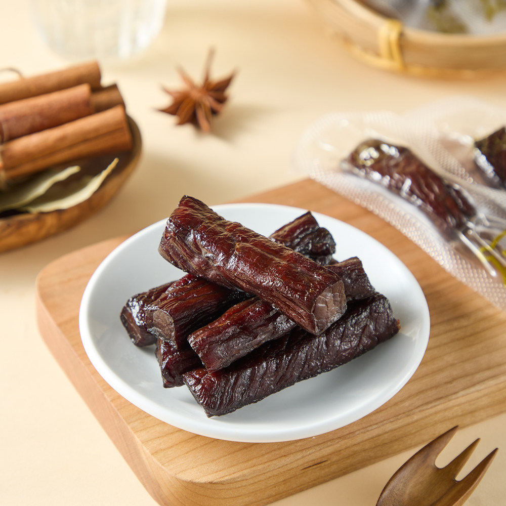 【李佳琦直播间】盒马MAX内蒙古风干牛肉原味400g手撕牛肉干休闲