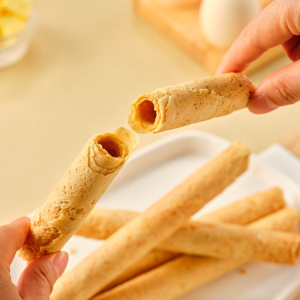 盒马 黄油蛋卷 608g鸡蛋卷糕点,淘宝优惠券,粉丝福利购,淘宝优惠卷