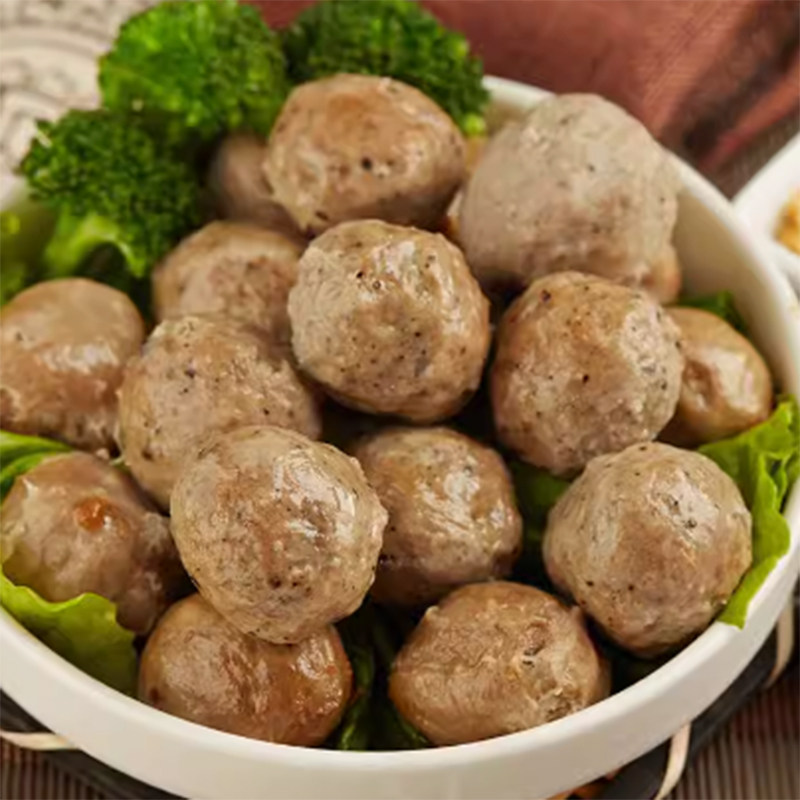 黑椒肉丸10串 好主妇关东煮食材商用火锅丸子鱼丸日式罗森711便利,淘宝优惠券,粉丝福利购,淘宝优惠卷