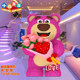 Extra large love bouquet strawberry bear building blocks toys educational building ornaments birthday gifts for adults, children, boys and girls