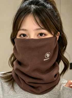 女士护颈椎保暖户外骑行挂耳脖套