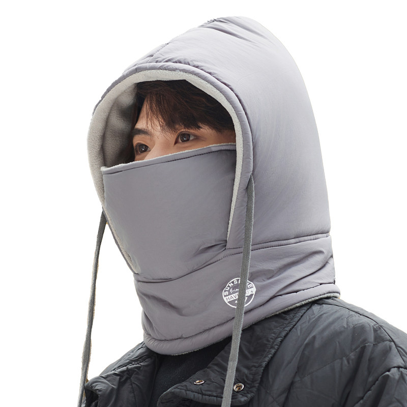 帽子男冬季骑行电动车加绒棉帽女防风防寒面罩保暖护耳围脖头套帽,淘宝优惠券,粉丝福利购,淘宝优惠卷