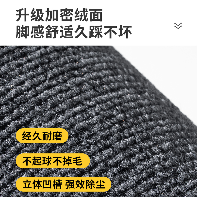 进门蹭土地垫入户门垫可裁剪门口脚垫门外免洗耐脏地毯防滑高级感