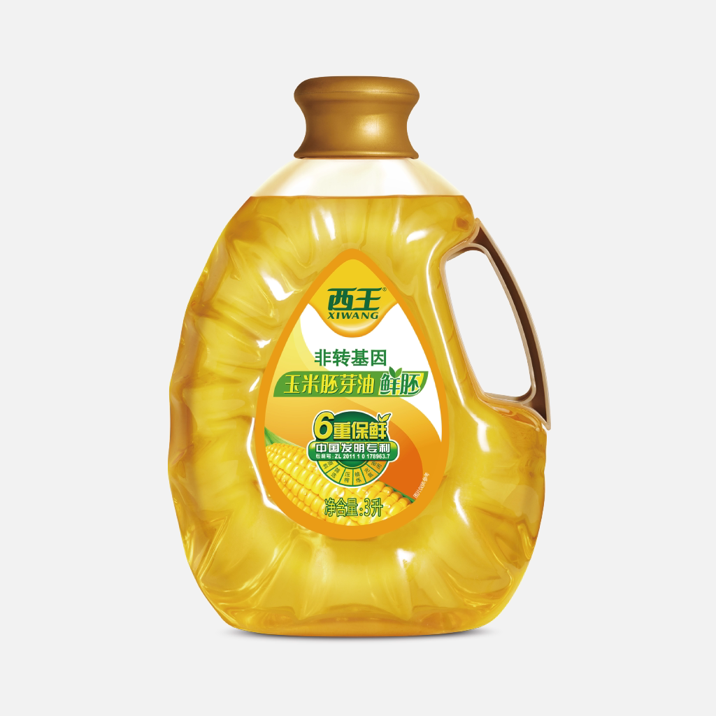 西王鲜胚玉米胚芽油3L*1瓶非转基因6重保鲜 补贴成立实拍商品图