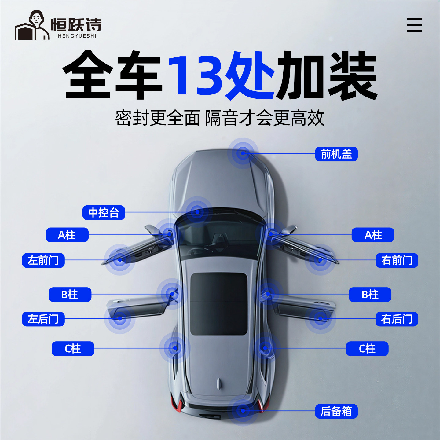 深蓝S05汽车专用隔音密封条全车车窗车门缝前挡风玻璃胶条后备箱