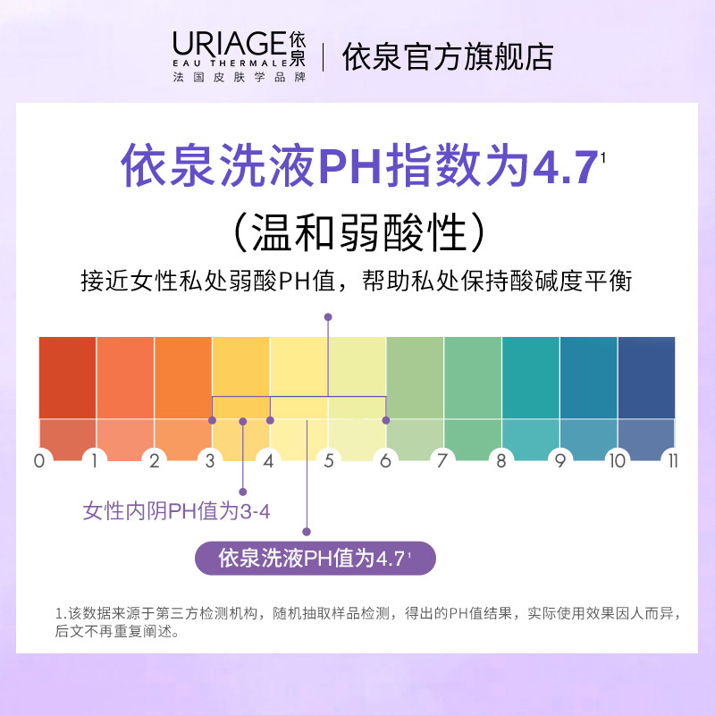 依泉女性私处洗液200ml 清洁私密处洗液护理液官方旗舰店法国正品