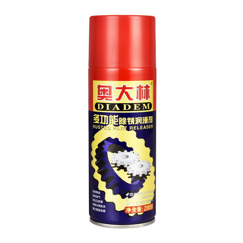 奥大林除锈剂金属快速清洗防锈润滑剂螺丝螺丝生锈松动剂门锁异响
