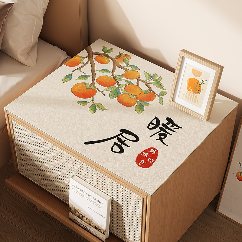 床头柜防烫防水保护垫子冰箱防尘罩盖布现代简约免洗防油桌布盖垫,淘宝优惠券,粉丝福利购,淘宝优惠卷