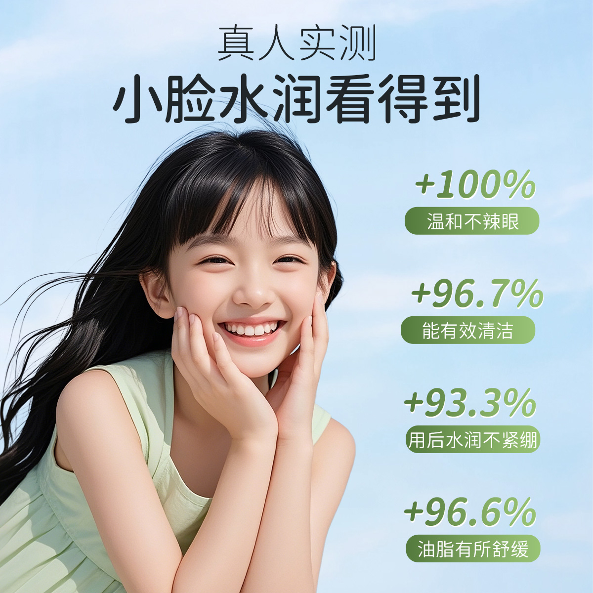 【清油拒豆】舒比兔洁面凝露套组 清豆淡印舒缓修护 清爽保湿A