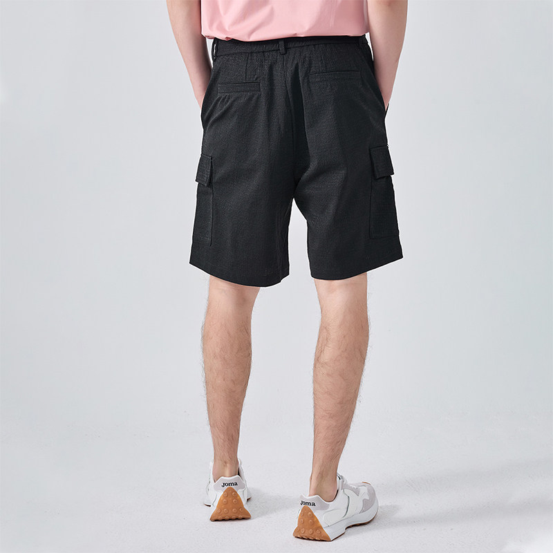 LIU·JO UOMO男士 夏季款休闲舒适抽绳系带工装风短裤休闲裤,淘宝优惠券,粉丝福利购,淘宝优惠卷