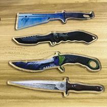 Dark Zone Breakout Surrounding Weapons Rui Rabbit Folding Knife Assault Handle Frost Wolf Knife Victory Blade Ice Sea Acrylic