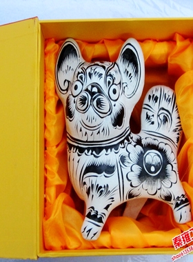 畅销纯手工艺品摆件品装饰礼品陕西凤翔泥塑彩绘十二生肖惊爆包邮