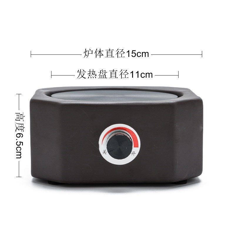 静音电陶炉迷你家用平板外热小茶炉煮茶咖啡陶瓷多功能电茶炉八角,淘宝优惠券,粉丝福利购,淘宝优惠卷