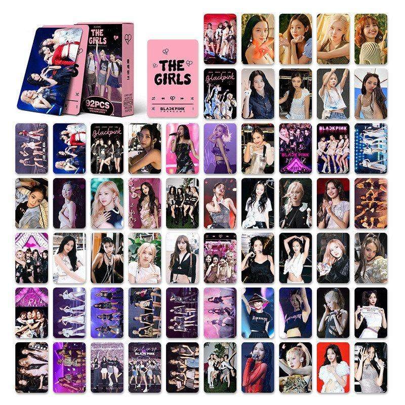 Blackpink粉墨总链92张小卡片贴纸新专辑写真集Lisa明星同款周边,淘宝优惠券,粉丝福利购,淘宝优惠卷