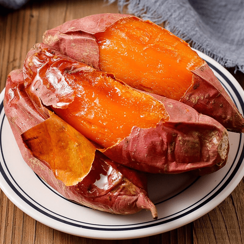 正宗山东烟薯25号糖心红薯新鲜蜜薯9斤番薯农家沙地烤地瓜整箱装 - 图1