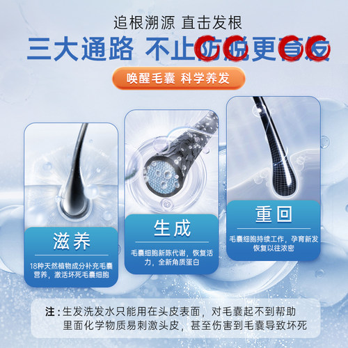 健贝说氨基酸复合维生素片防发脱养发固强柔韧亮秀发护发发养丝根 - 图1