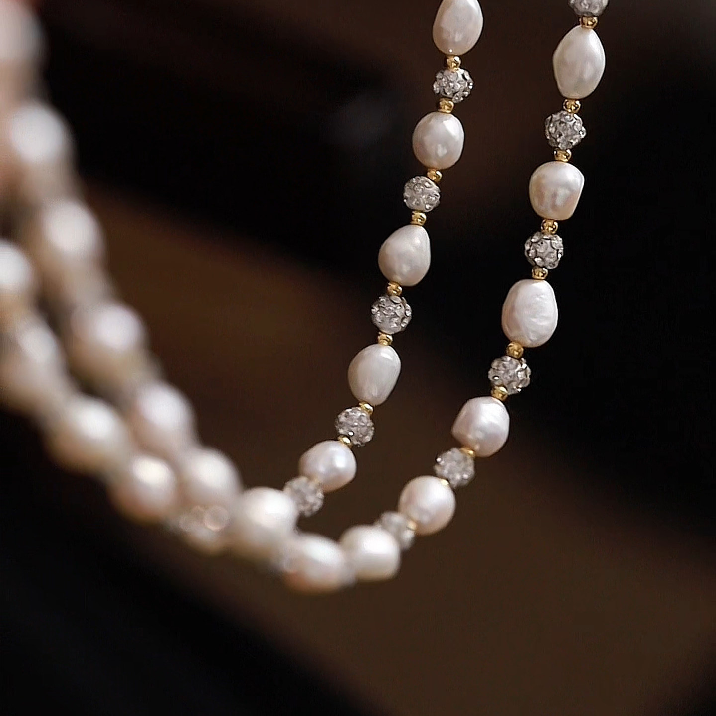 珍氏珠宝天然淡水巴洛克珍珠项链女 80cm 优雅秋冬长款毛衣链颈链,淘宝优惠券,粉丝福利购,淘宝优惠卷