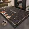 Special kitchen floor mats are non-slip, anti-oil and water-absorbent, high-end carpets, wipeable, washable and stain-resistant foot mats, washable entry doors