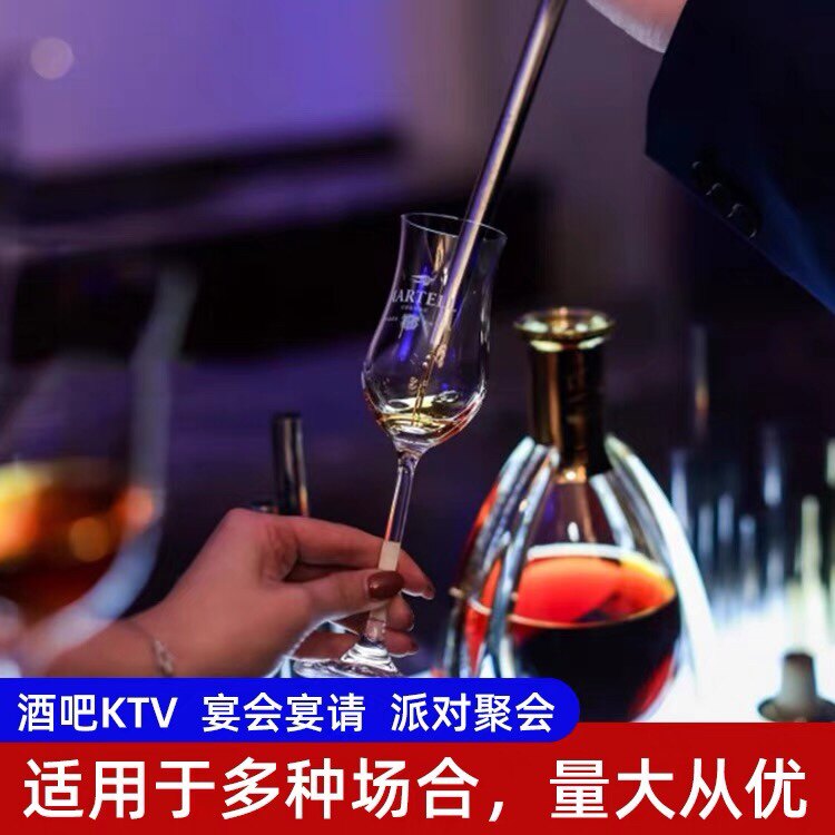 路易十三吸酒器洋酒吸酒器XO取酒分酒针管不锈钢吸酒枕头夜店酒吧