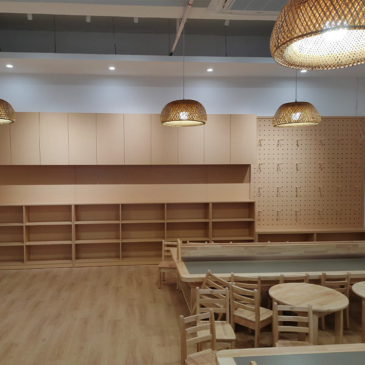 跨境爆品书架创意书柜整面墙 简约格子置物书柜靠墙一体式收纳柜,淘宝优惠券,粉丝福利购,淘宝优惠卷