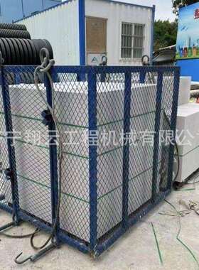建筑工地上料升降笼加气砖吊笼高空作业起砖吊笼网格加气砌砖吊篮