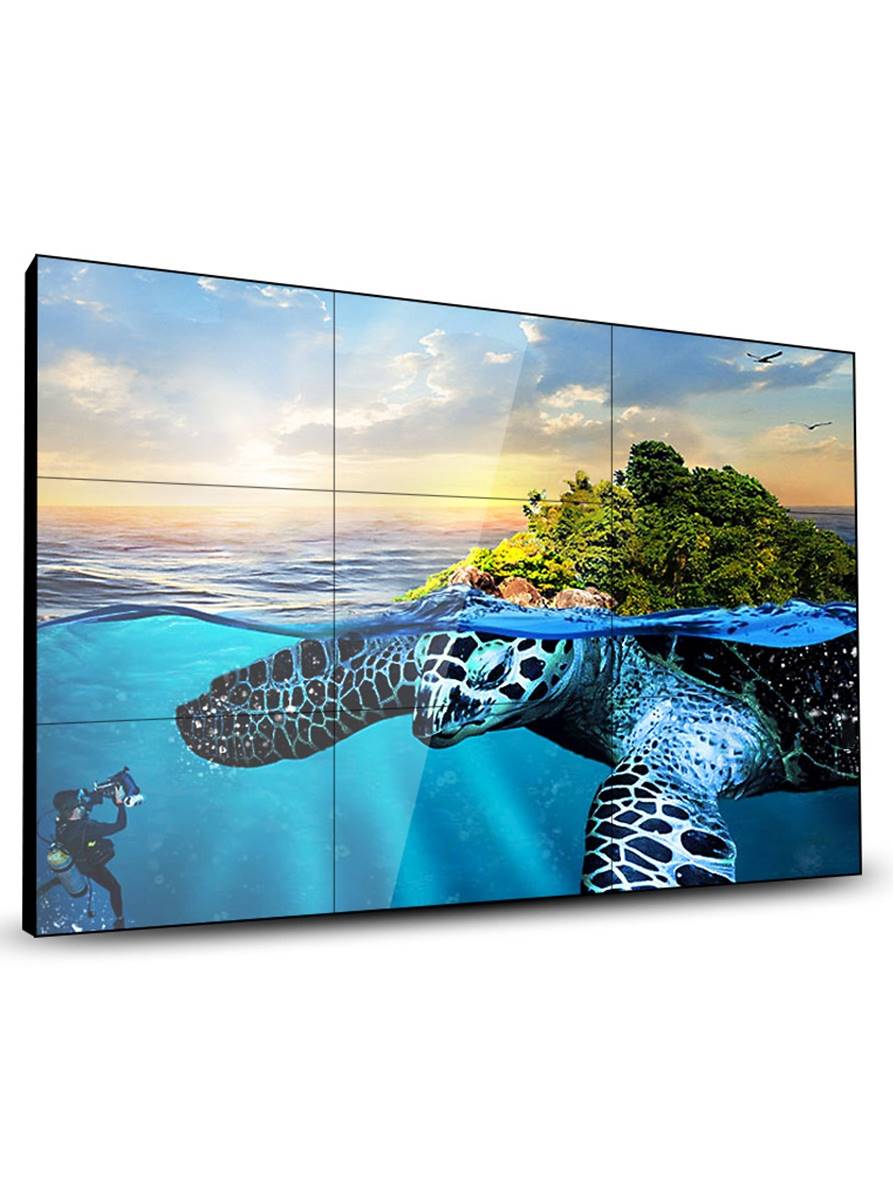 液晶拼接屏京东方LG46 49 55寸监控显示器电视墙LED无缝显示屏 - 图1